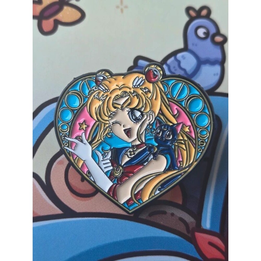 Sailor Moon anime manga enamel pin